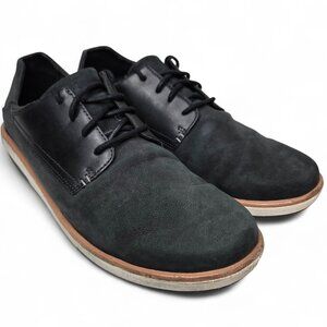 Olukai Kalia Li Leather Loafers Men's Boat Style Collapsible Backs Casual 11.5